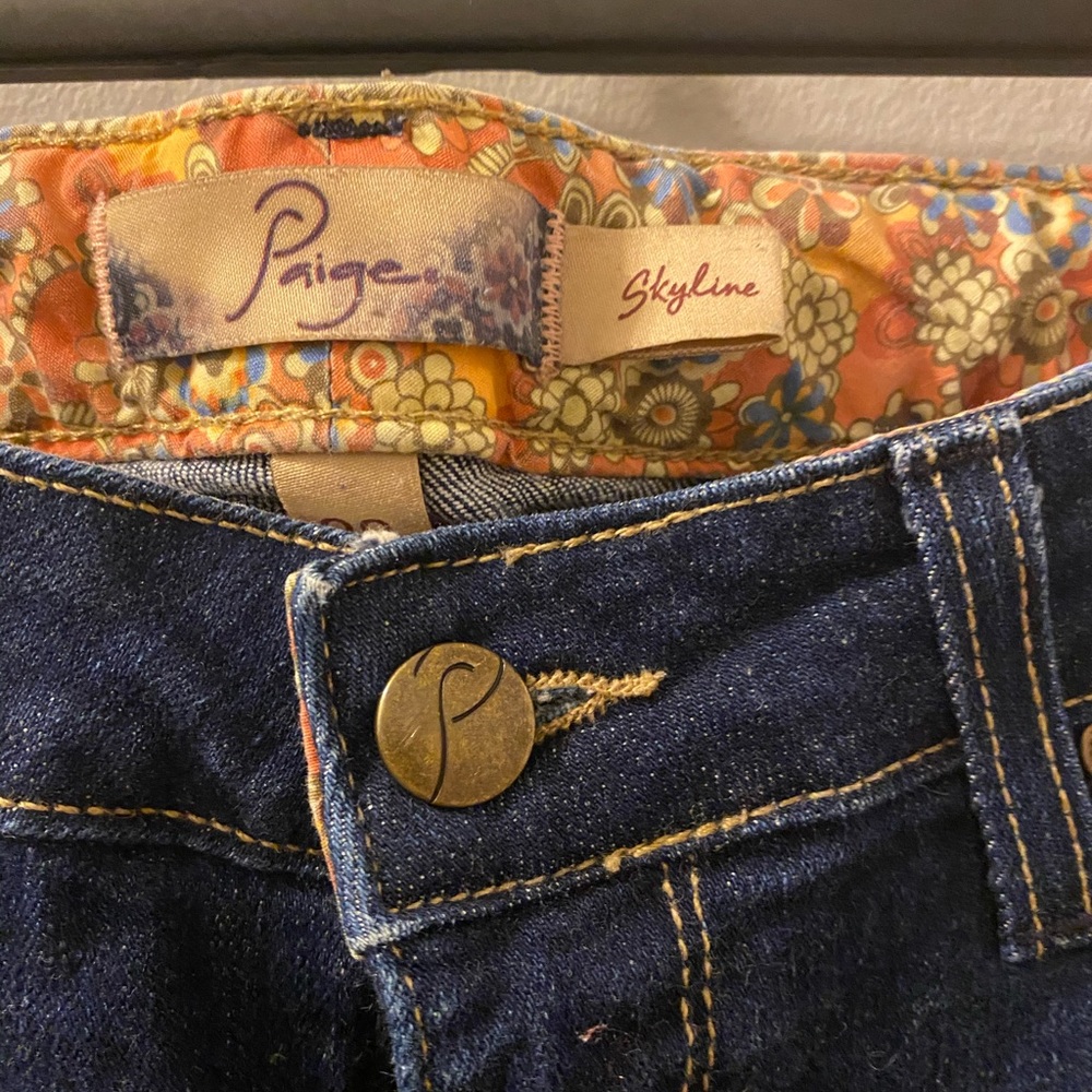 Paige Jeans medium rise ankle jeans size 28